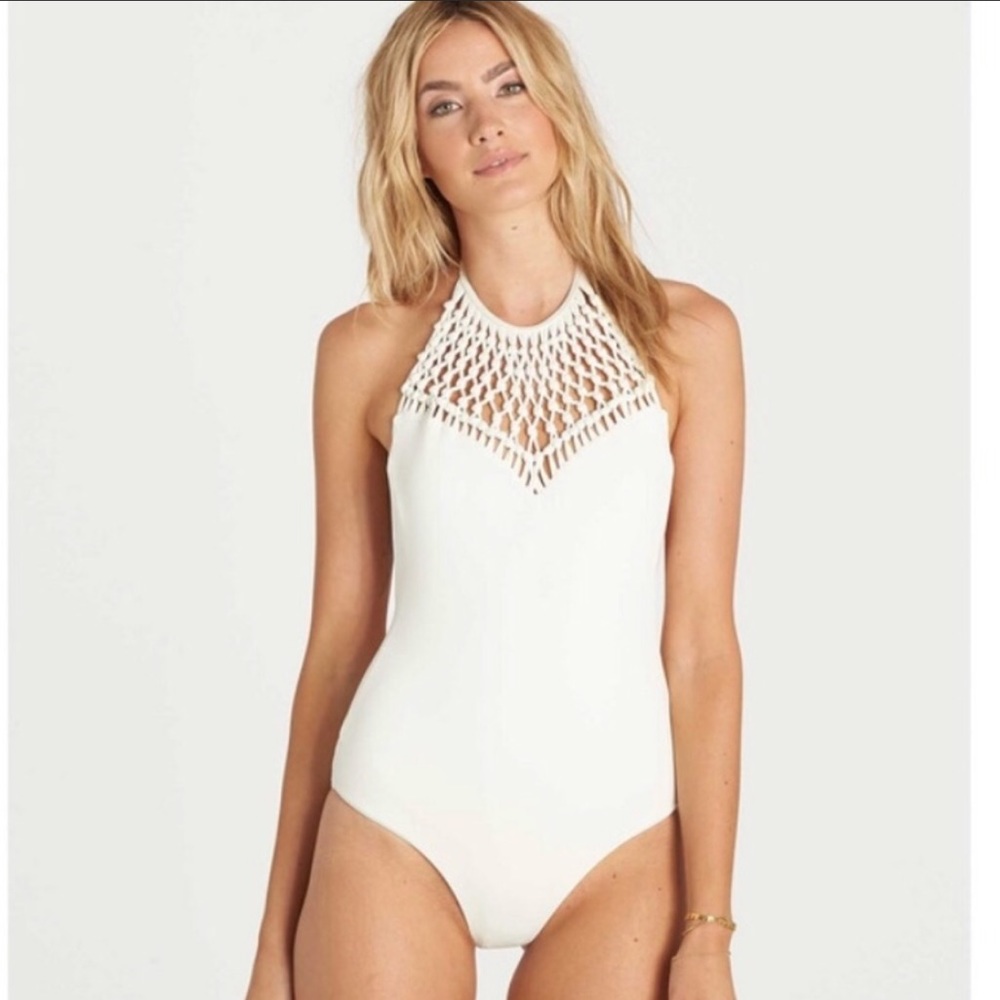 💎Billabong Macrame One Piece. NWT